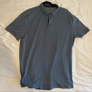 Lulu vent tech polo large navy blue